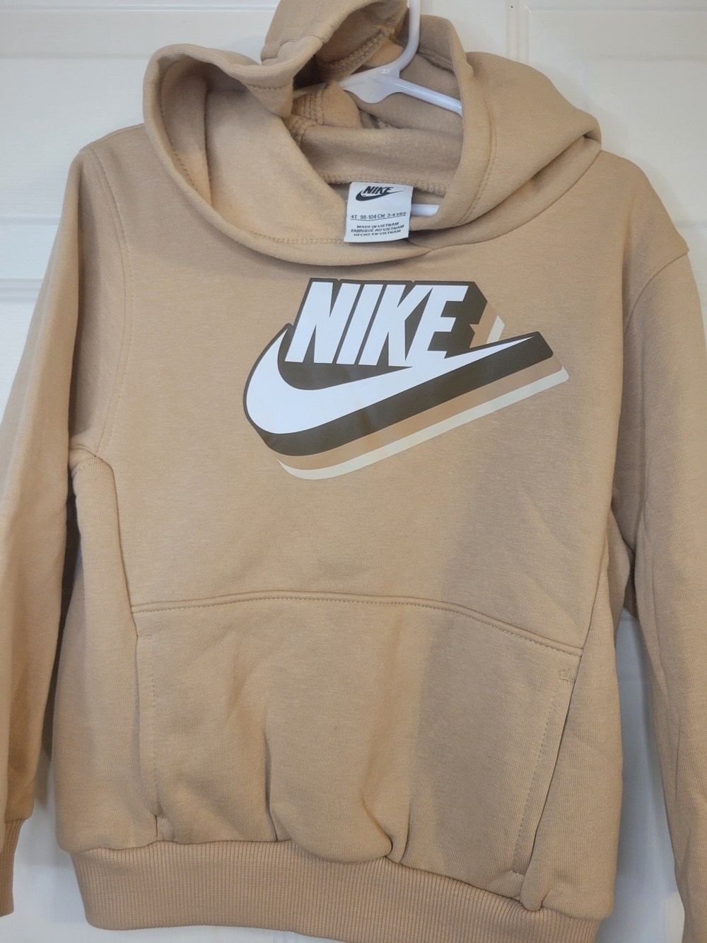 Nike Tan Swoosh Hoodie - Picture 3 of 9